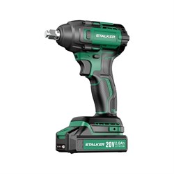 Бесщеточный аккумуляторный гайковерт Alteco STALKER IW20-400 Li BL - фото 16948861