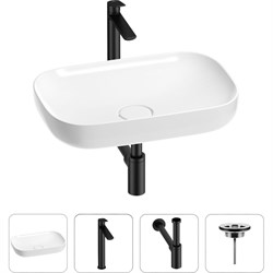 Раковина для ванной Wellsee Croquis - фото 16949507