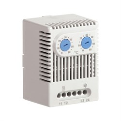 Двухканальный термостат IEK YCE-DTNO-NO-60 - фото 16952029