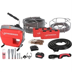 Аккумуляторная машина для прочистки труб Rothenberger R600 VarioClean - фото 16952757