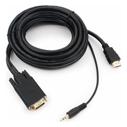 Кабель Cablexpert A-HDMI-VGA-03-5M - фото 16954682