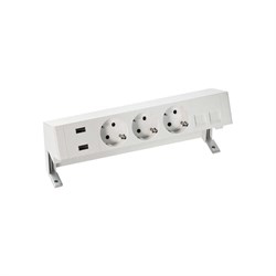 Настольный пятиместный блок розеток Simon S400 - фото 16955323
