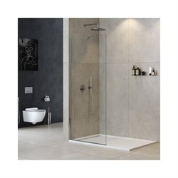 Универсальная душевая перегородка Cezares LIBERTA-L-1-TB-140-C-Cr - фото 16956524