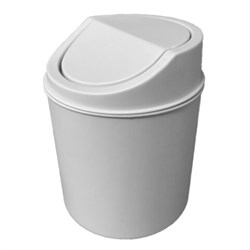 Контейнер, урна, ведерко для мусора НАСТОЛЬНОЕ, 2,4 л, 165x135 мм, белый, BOOMHOUSE (БУМХАУС), 238897 - фото 16959613