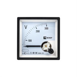 Аналоговый вольтметр на панель EKF VMA-721 PROxima - фото 16961719
