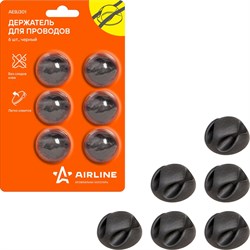 Держатель для 2 проводов AIRLINE AEBJ301 - фото 16961876
