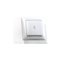 Одноклавишный переключатель Кунцево-Электро СЕЛЕНА С610-396 - фото 16964291