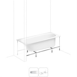 Акриловая ванна Lavinia Boho Biore - фото 16966595