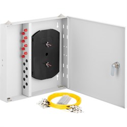 Настенный оптический кросс NIKOMAX NMF-WP08FCUS2-IP-ES-GY - фото 16967020