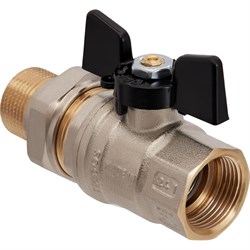 Шаровой латунный кран Hoobs 15152H - фото 16988259