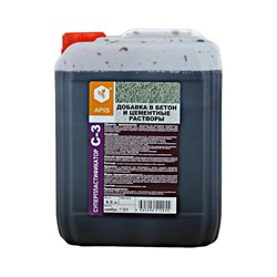 Добавка в бетонные и цементные растворы APIS СУПЕРПЛАСТИФИКАТОР С-3 - фото 16992132