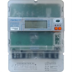 Трехфазный счетчик электрической энергии Пульсар 3/3Т-1/2К-10/100-1-2 - фото 16993266