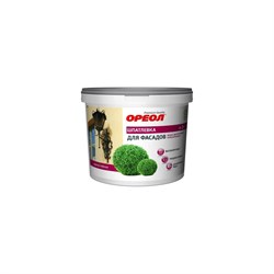 Влагостойкая водно-дисперсионная полиакриловая шпатлевка для фасадов для наружных работ Ореол 66160 - фото 16993534