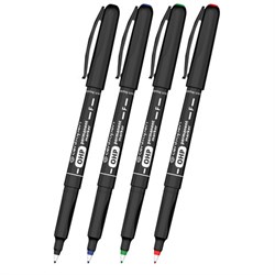 Маркеры перманентные для любой гладкой поверхности 4 ЦВЕТА CENTROPEN "OHP", 0,6 мм, 2, 626360401 - фото 17000821