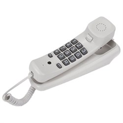Телефон TEXET TX-219, тональный/импульсный режим, повтор, серый, 125787 - фото 17000920