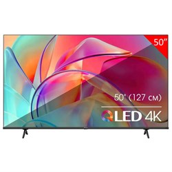 Телевизор HISENSE 50E7KQ, 50" (127 см), 3840 x 2160, 4K, 16:9, Vidaa, Wi-Fi, черный - фото 17001009