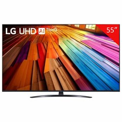 Телевизор LG 55UT81006LA, 55" (138 см), 3840 x 2160, 4K, 16:9, webOS, Wi-Fi, черный - фото 17001016