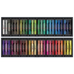 Пастель масляная BRAUBERG ART "Секреты художника", УТОЛЩЕННАЯ, 48 цветов, круглое сечение, 182102 - фото 17006629