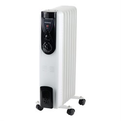 Обогреватель масляный ВЫСОКОЙ ЭФФЕКТИВНОСТИ SONNEN DFB-07BS, 1500 Вт, 7 секций, 5 МАСЛОКАНАЛОВ, 455312 - фото 17009665