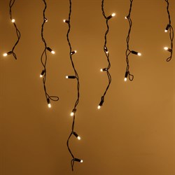 Светодиодная гирлянда Ardecoled ARD-EDGE-CLASSIC-2400x600-BLACK-88LED-MILK-STD Warm - фото 17013189