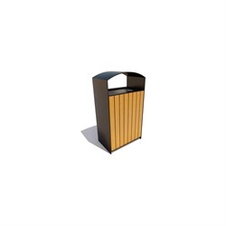 Урна 7 скамеек Базис - фото 17018206