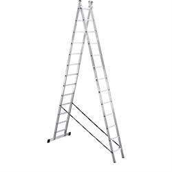 Алюминиевая двухсекционная лестница UFUK 411213 - фото 17018551