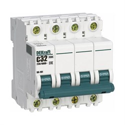 Автоматический выключатель DEKraft ВА101 - фото 17020376