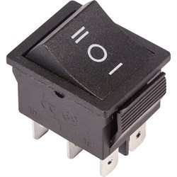 Клавишный выключатель REXANT 06-0308-B - фото 17020630