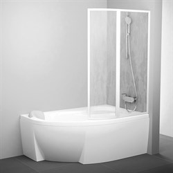 Перегородка-шторка на борт ванны Ravak VSK2 ROSA 150 - фото 17023385