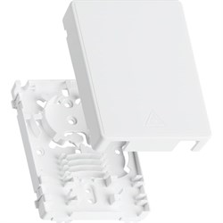 Корпус настенной оптической розетки NIKOMAX NMF-WO2-BLANK-CP-WT - фото 17024465