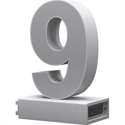 Светодиодная цифра ABCMIX 9 - фото 17025460