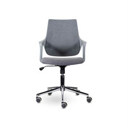 Кресло UTFC М-804 Ситро/Citro greyPL хром Ср QH21-1325 - фото 17026649