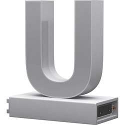 Светодиодная буква ABCMIX U - фото 17027125