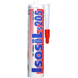 Профессиональный санитарный силиконовый герметик Isosil S205 - фото 17032310