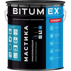 Герметизирующая приклеивающая битумная мастика BITUMEX МБП-011 - фото 17033024