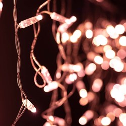 Светодиодная гирлянда Ardecoled ARD-EDGE-CLASSIC-2400x600-CLEAR-88LED-STD Rose Gold - фото 17033234