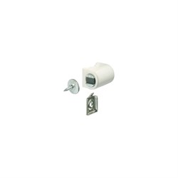 Белая магнитная защелка Hafele 246.13.720 - фото 17041897