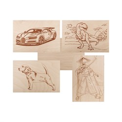 Доска для выжигания REXANT Набор № 1 формат А5 - фото 17046708