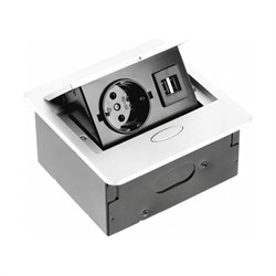 Выдвижной блок розеток GTV AE-PB1SAVA-10 - фото 17053612