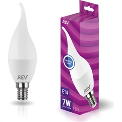 Светодиодная лампа REV LED FC37 Е14 7Вт, 4000K - фото 17055836