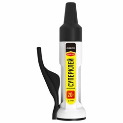 Клей секундный "HQ" суперклей УЛЬТРАПРОЧНЫЙ, ДОЗАТОР + 2 иглы для точечных работ, RABBITEX, 609807 - фото 17067393