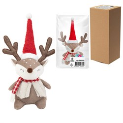 Украшение новогоднее интерьерное 40 см "Забавный оленёнок", полиэстер, ЗОЛОТАЯ СКАЗКА, 592509 - фото 17073598