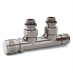 Угловой узел нижнего подключения SR Rubinetterie 0683-1500NSE0 - фото 17074487