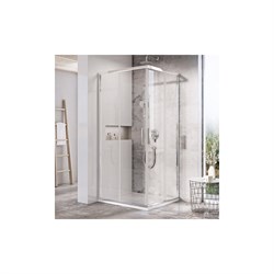 Квадратный душевой уголок Ravak Blix Slim BLSRV2-90 см - фото 17074769
