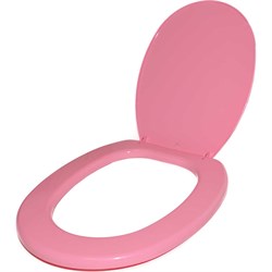 Сиденье для унитаза ИнкоЭр розовое - фото 17077034
