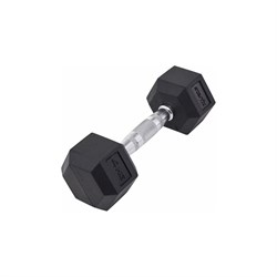 Гексагональная обрезиненная гантель Starfit DB-301 - фото 17080556