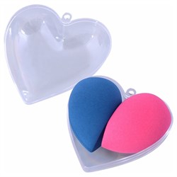 Набор спонжей для макияжа Мультидом Сердце - фото 17081180