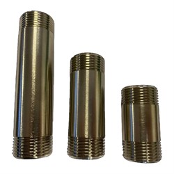 Резьбовой латунный удлинитель DOUBLE-LIN LL6150 (3/4" 250) - фото 17081319