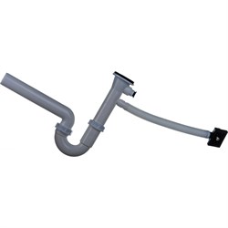 Одинарный сифон для мойки ALVEUS FI 70 - фото 17081409