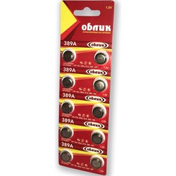 Элементы питания Облик G10 389A - фото 17084874